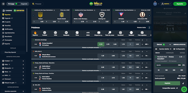 Aplicativo bets
